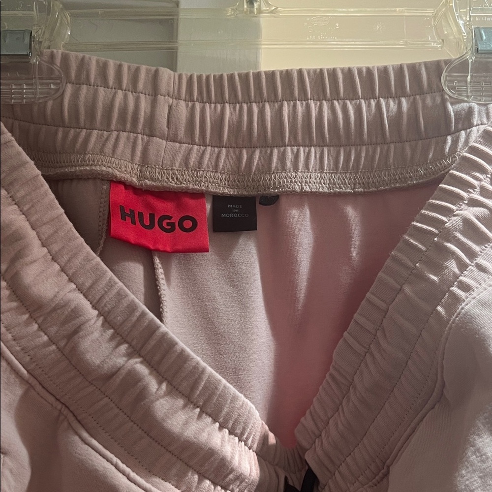 HUGO Soft Pink Casual Trousers